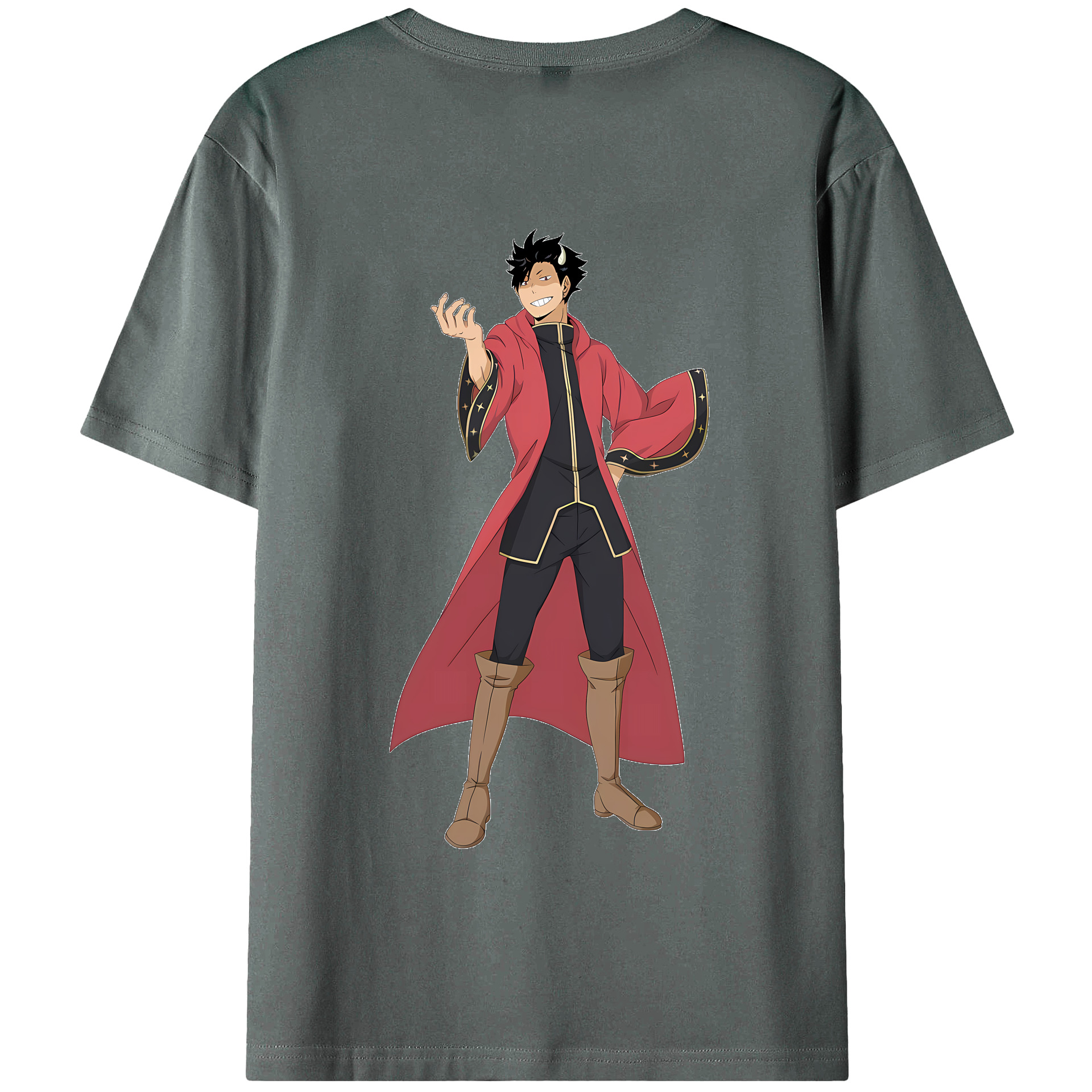（画像用） ハイキュー!! Haikyu!! 綿100％半袖Tシャツ（背面プリント）